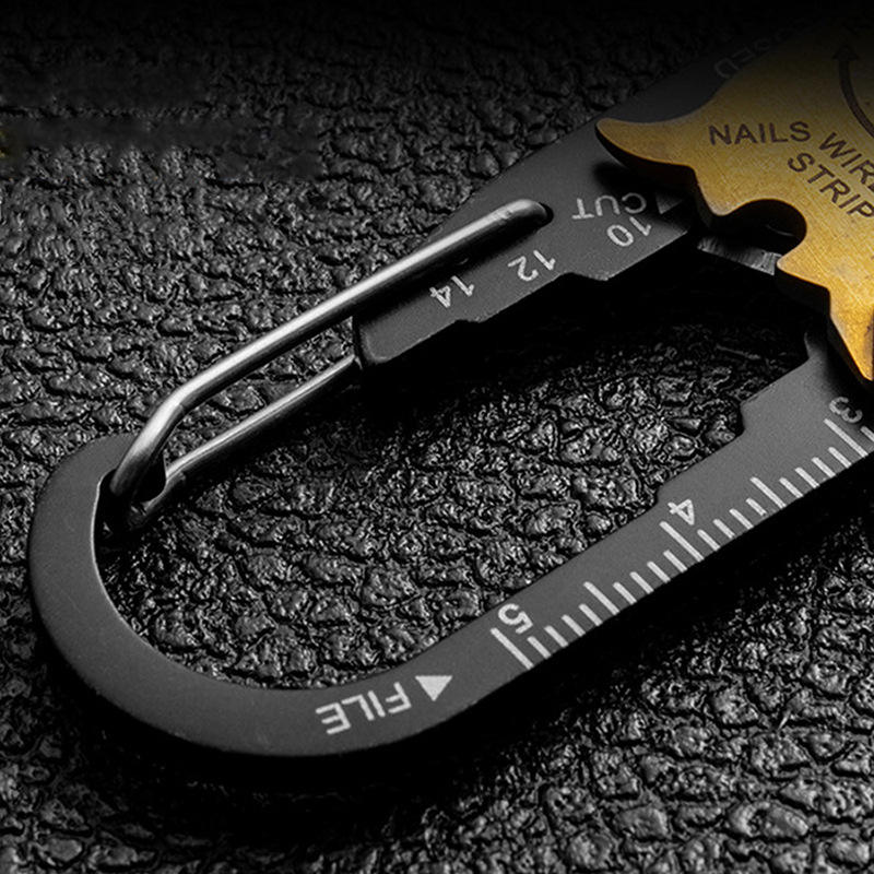 FIXR 20 in 1 Multi-Tool Stainless Pocket Tool Keychain- Tactical Survival Camping Knife