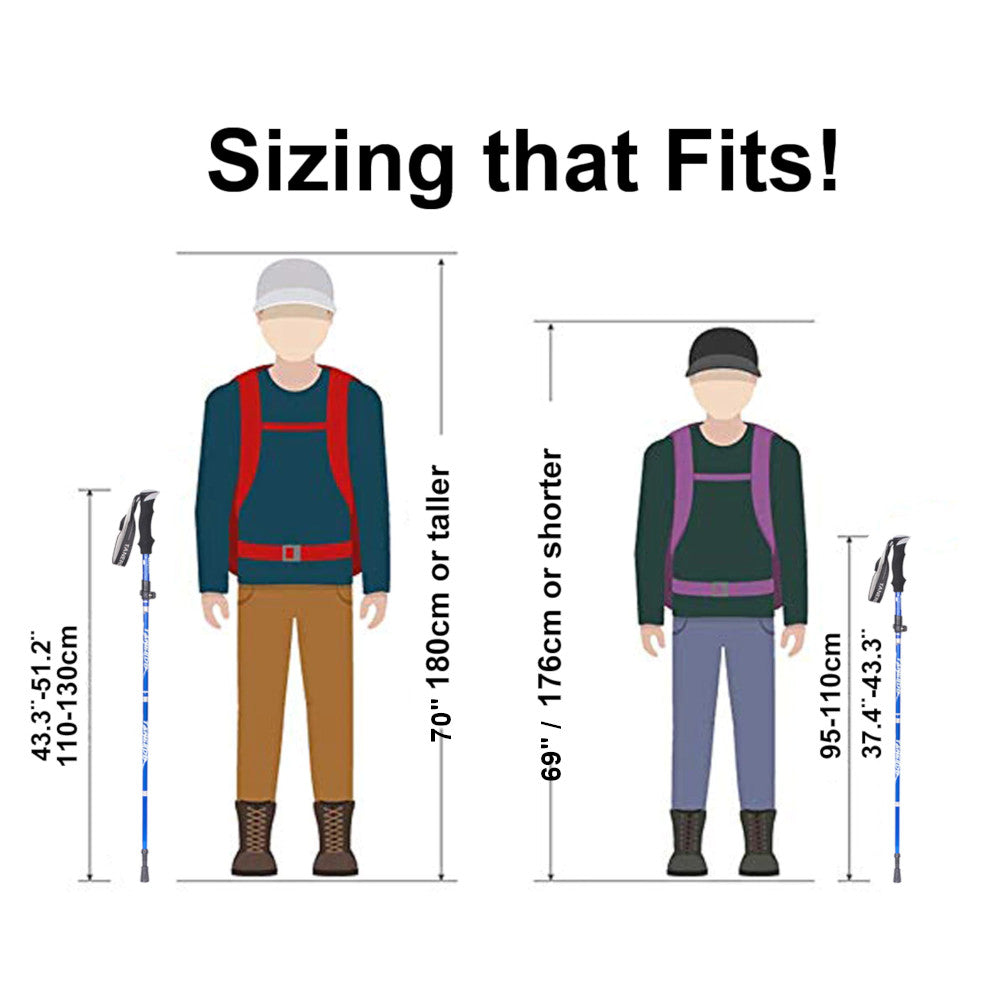 Ultra Compact Lightweight Walking Stick