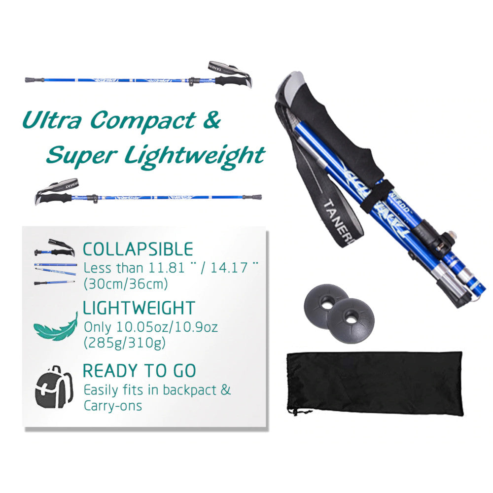 Ultra Compact Lightweight Walking Stick