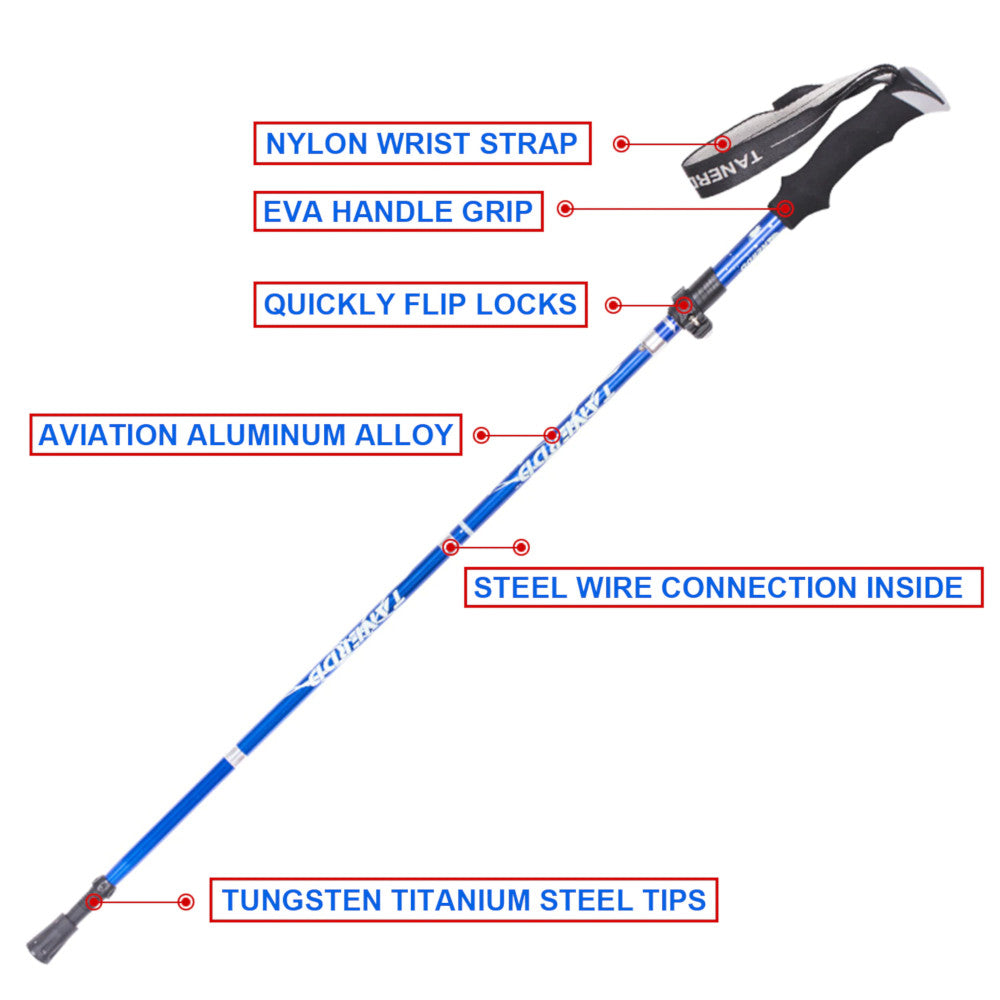 Ultra Compact Lightweight Walking Stick