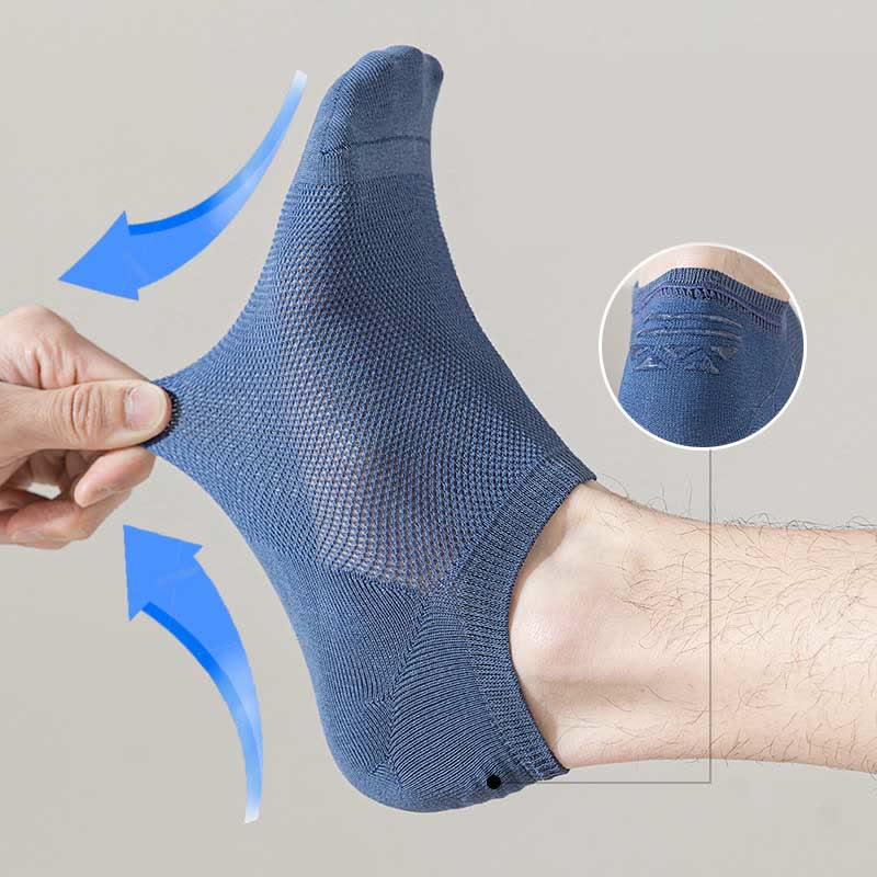Sweat Wicking No Show Socks(7 Pairs)