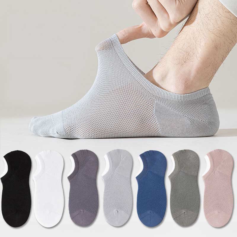 Sweat Wicking No Show Socks(7 Pairs)