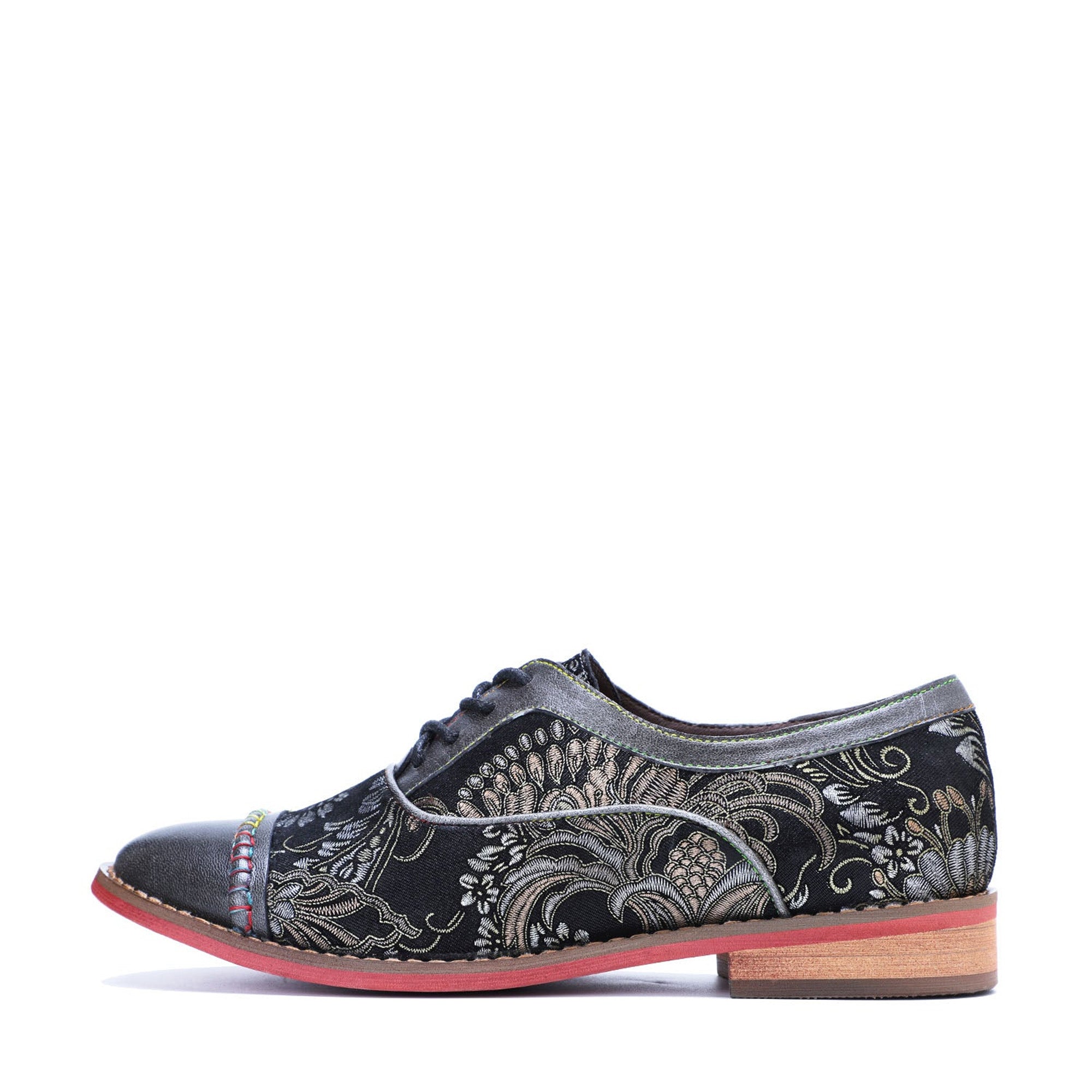 Retro Handmade Fashionable Elegance Flat Shoes