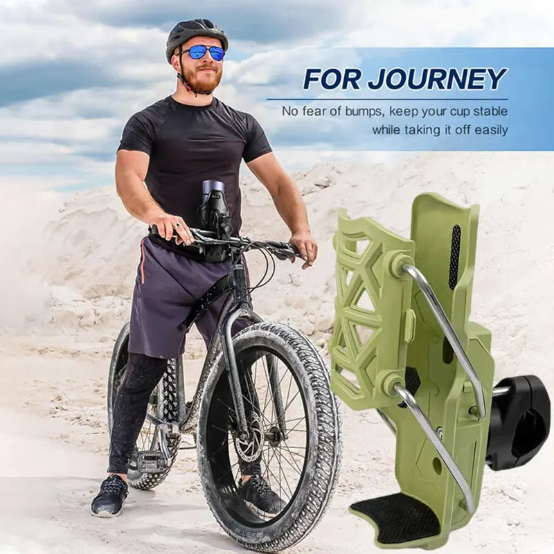 360° Adjustable Anti-Slip Bike Cup Holder