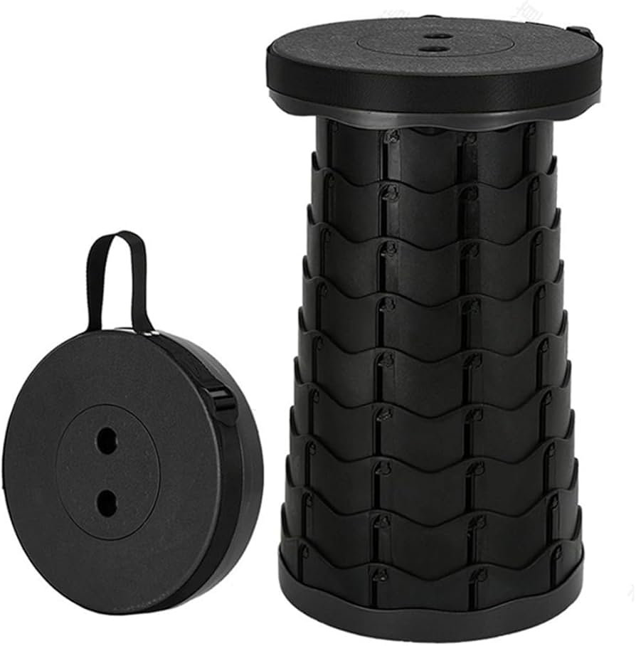 Telescopic Stool for Adults/Kids | Portable, Compact & Adjustable Seating