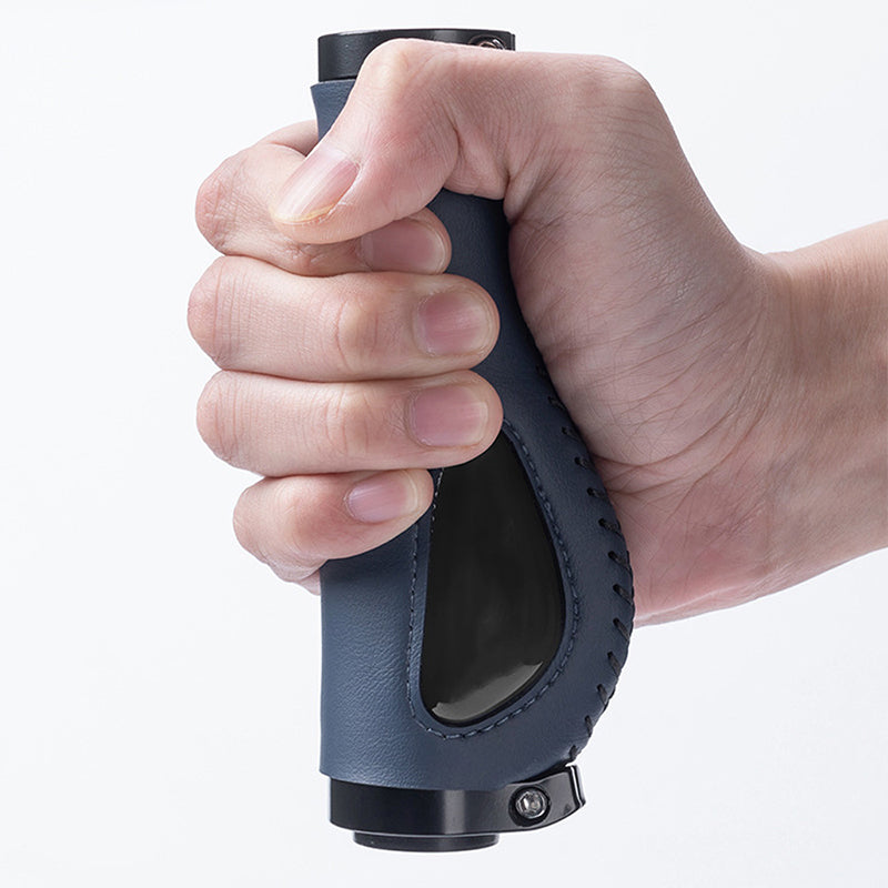 🚴 50% OFF NOW! 🖐️ Ergonomic Bicycle Handlebar Grips with Palm Rest – Winged Design, Dual Lock-On & Shock-Absorbing TPR ✨