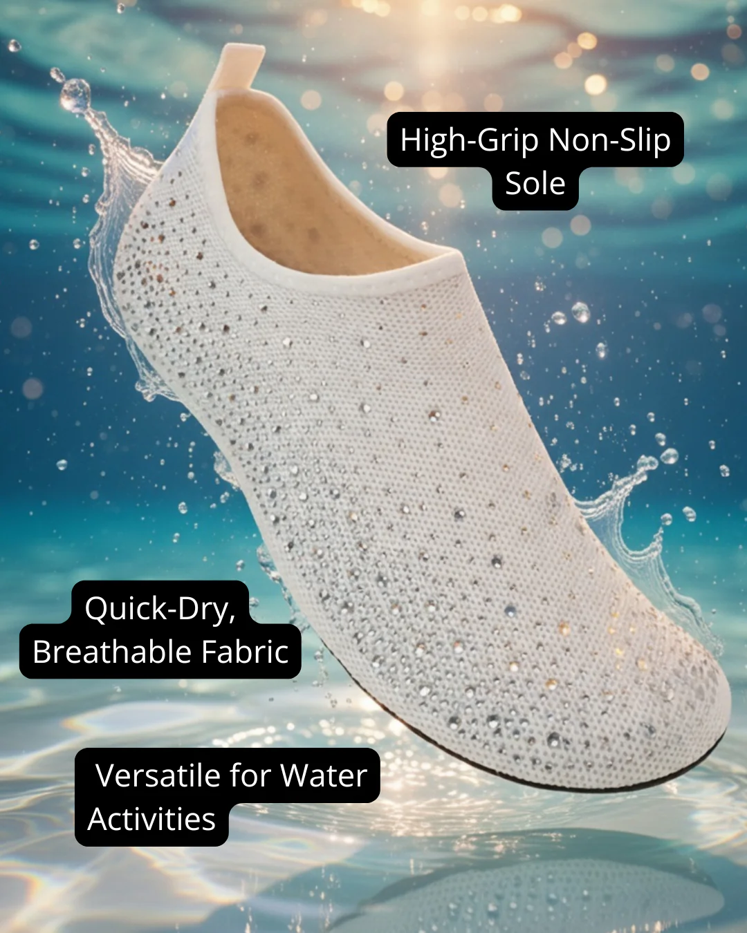 Non-Slip Water Shoes – Barefoot Sneakers for Beach & Surf | Quick-Dry, Ultra-Lightweight (Men & Women)