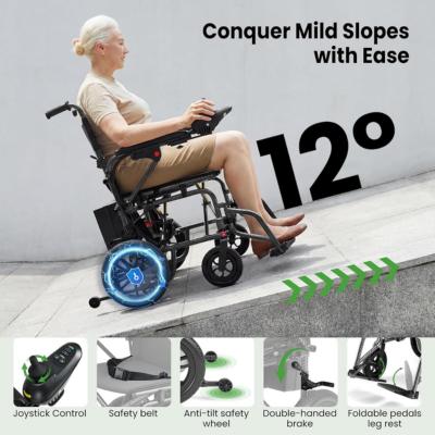 Electric Wheelchairs for Adults, Foldable Wheelchair for Adults,360W Dual Motor Motorized Wheelchair with 15 Miles Long Travel Range, Maximum Speed 4MPH, Support 286 lbs Electric Wheelchairs for Adults, Foldable Wheelchair for Adults,360W Dual Motor Motorized Wheelchair with 15 Miles Long Travel Range, Maximum Speed 4MPH, Support 286 lbs