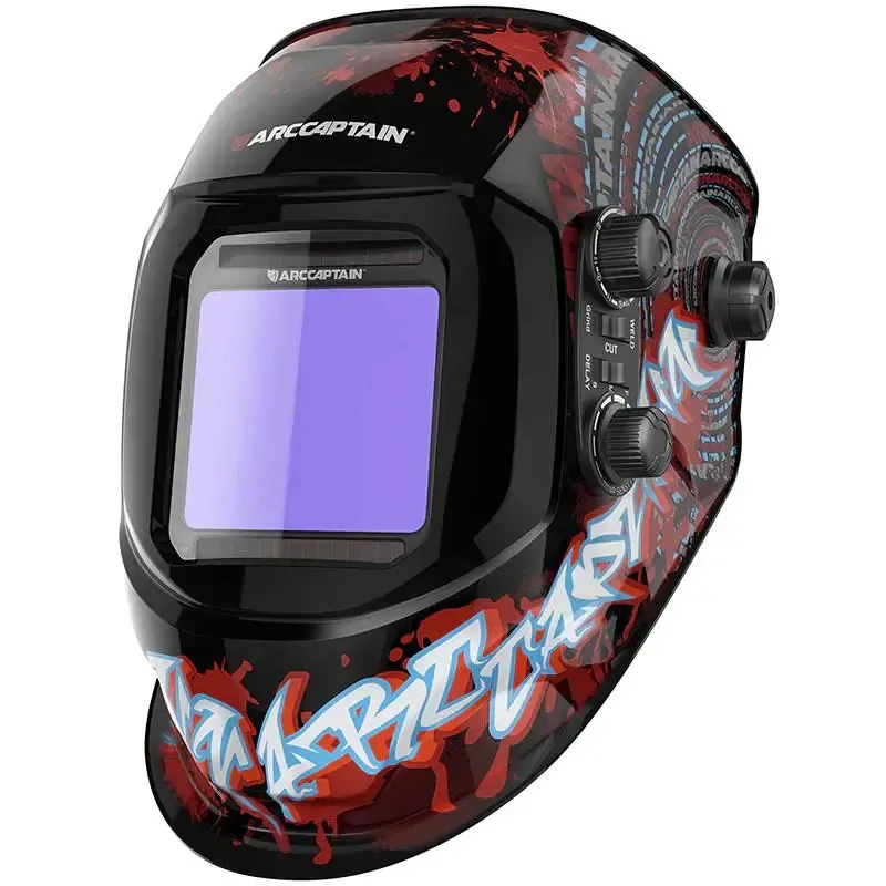 Casco de soldadura con oscurecimiento automático ARCCAPTAIN HSH-G999