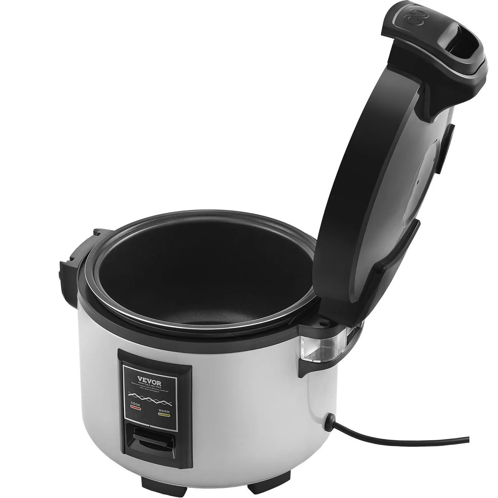 Arrocera comercial VEVOR para 60 tazas con olla antiadherente