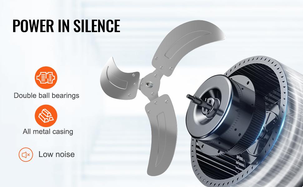 VEVOR Oscillating Wall Mount Fan, Summervibes,Summervibes, 20 Inch, 3-speed High Velocity Max. 4650 CFM Industrial Wall Fan, Commercial or Residential for Warehouse, Greenhouse, Workshop, Patio, Basement, Black, Adjustable Room Fan, Outdoor Cooling Fan
