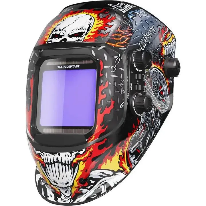 Casco de soldadura con oscurecimiento automático ARCCAPTAIN HSH-G999