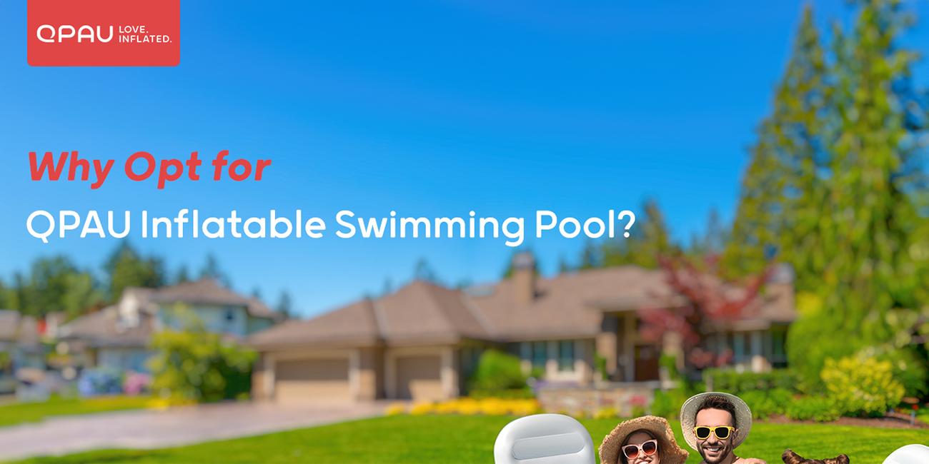 QPAU Inflatable Swimming Pool, Full-Sized Blow Up Pools with Seats and Backrests, Kiddie Pool for Outdoor & Backyard, for Family Summer Time Fun, Jelly Blue QPAU Inflatable Swimming Pool, Full-Sized Blow Up Pools with Seats and Backrests, Kiddie Pool for Outdoor & Backyard, for Family Summer Time Fun, Jelly Blue