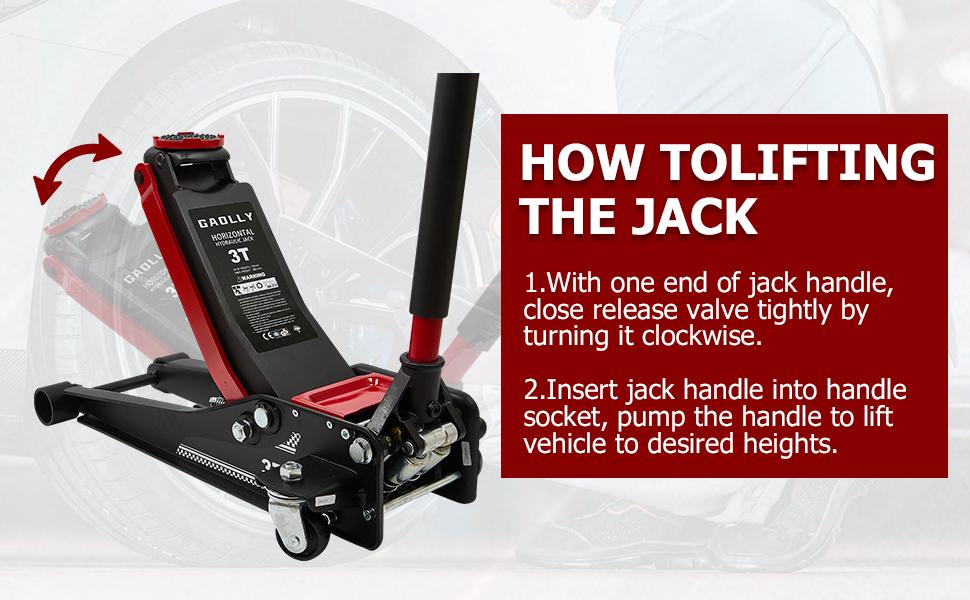 3 Ton Low Profile Racing Floor Jack Heavy Duty - GS Certified Safety Descent, Dual Piston Quick Lift Pump, 3.35 to 19.69 Inch Lifting Range Automotive Vehicle Tool Car Repair Tool Pneumatic Jack 3 Ton Low Profile Racing Floor Jack Heavy Duty - GS Certified Safety Descent, Dual Piston Quick Lift Pump, 3.35 to 19.69 Inch Lifting Range Automotive Vehicle Tool Car Repair Tool Pneumatic Jack