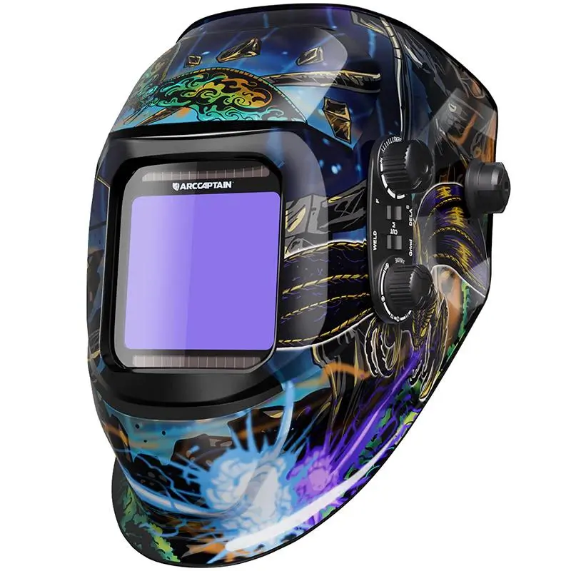 Casco de soldadura con oscurecimiento automático ARCCAPTAIN HSH-G999