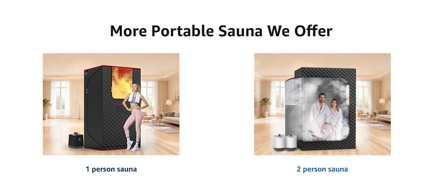 [dealsforyoudays]TEHANLD Portable Sauna Box for Home, Personal Steam Nurecover Saunas Heater at Home Use, 3.0L 1200W Steamer, Indoor Foldable Sauna Tent, Dry Sauna SPA Full Body Inflatable Pool