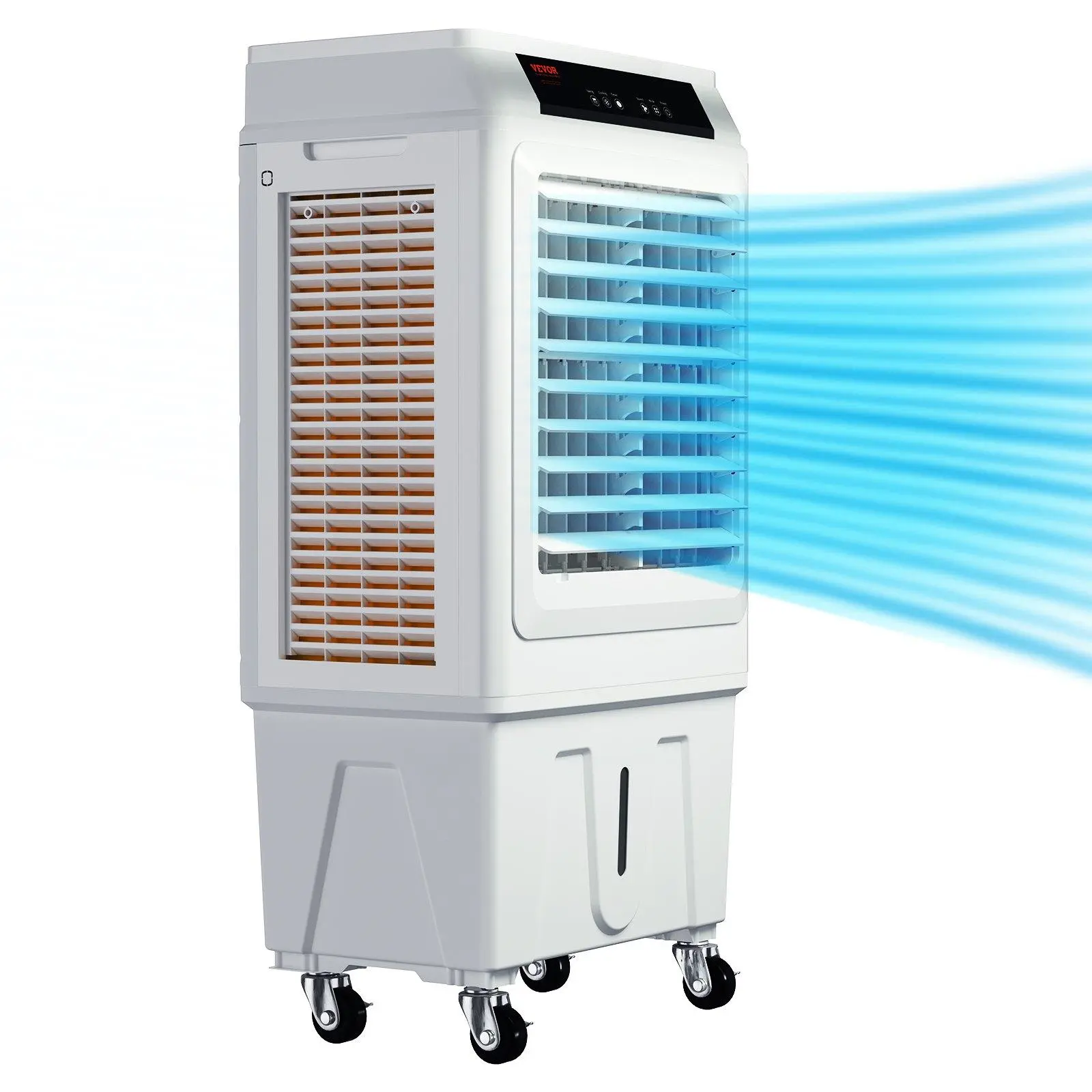 Enfriador de aire evaporativo VEVOR de 3100 CFM con control remoto