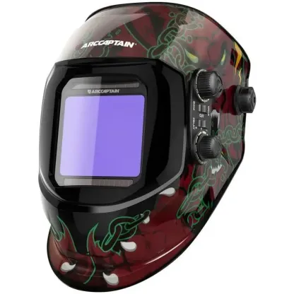 Casco de soldadura con oscurecimiento automático ARCCAPTAIN HSH-G999