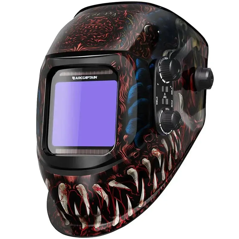 Casco de soldadura con oscurecimiento automático ARCCAPTAIN HSH-G999
