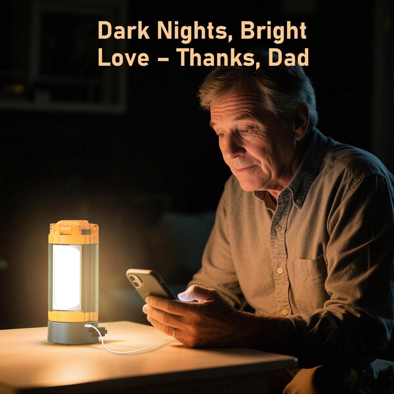 [Father's Day Gift]OGERY 10000/18000mAh Camping Light with  Remote Control & Power Bank - Rechargeable 2200 Lumens Dimmable Work Light, Emergency Light & Detachable Tripod (1.75-6.5 Ft) for Outdoor, Hiking, Home & Emergency summerwins