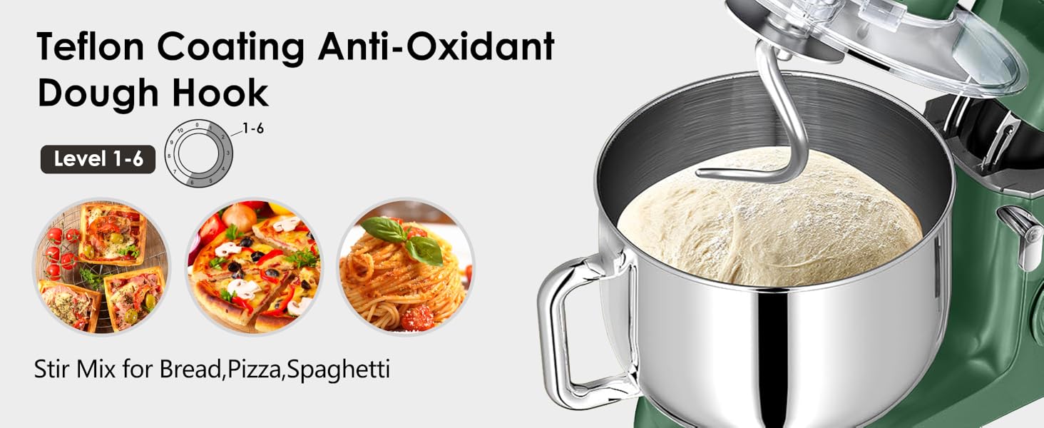 Kitchen in the Box Stand Mixer 8.5QT | 900W 10-Speed Kitchen Mixer for Baking, Dough, Cookies & Everyday Cooking | Best Holiday Gift summerwins