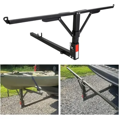 Extensor de enganche para caja de camioneta: diseño plegable 2 en 1