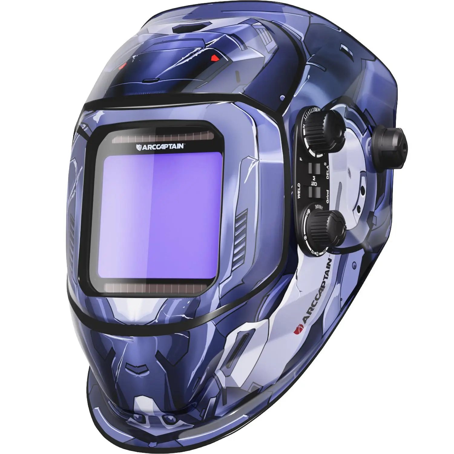 Casco de soldadura con oscurecimiento automático ARCCAPTAIN HSH-G999
