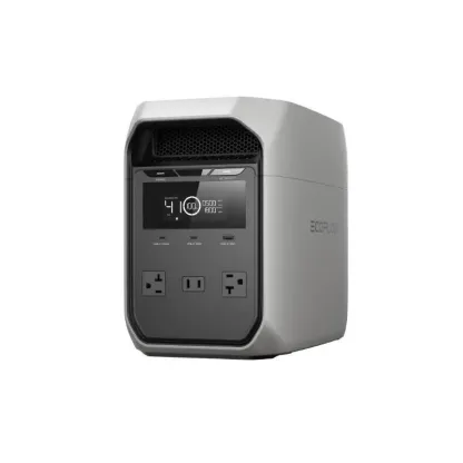 batería LiFePO4 de 1024 Wh, salida de CA de 1800 W / USB-C de 100 W, carga rápida en 1 hora; generador solar para respaldo doméstico, acampada y vehículos recreativos (RV).