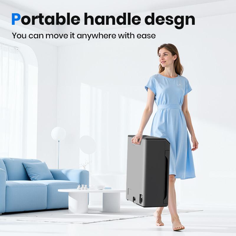 MORENTO 066 HEPA Air Purifier for Large Rooms (Up to 1,690 ft&sup2;) - Pet Mode, Aromatherapy, PM2.5 Monitor, Removes Smoke, Pollen, Pet Dander, Home Decor-Friendly Household Appliance
