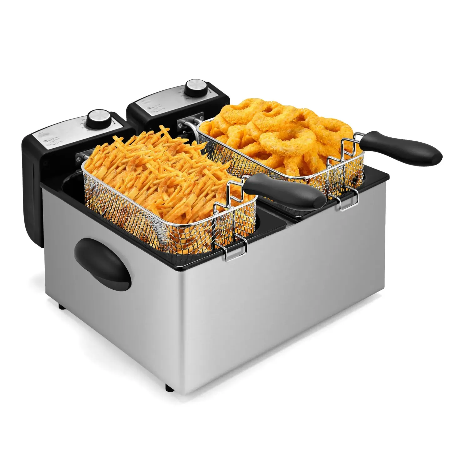 SUSTEAS 1500W Electric Deep Fryer with Temperature Control