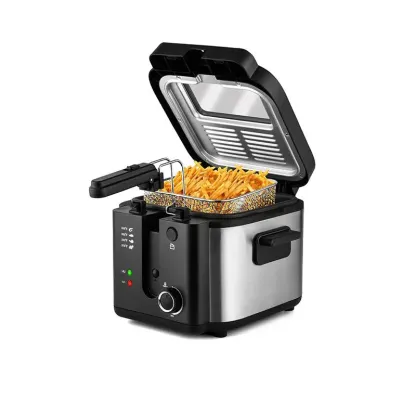 SUSTEAS 1500W Electric Deep Fryer with Temperature Control