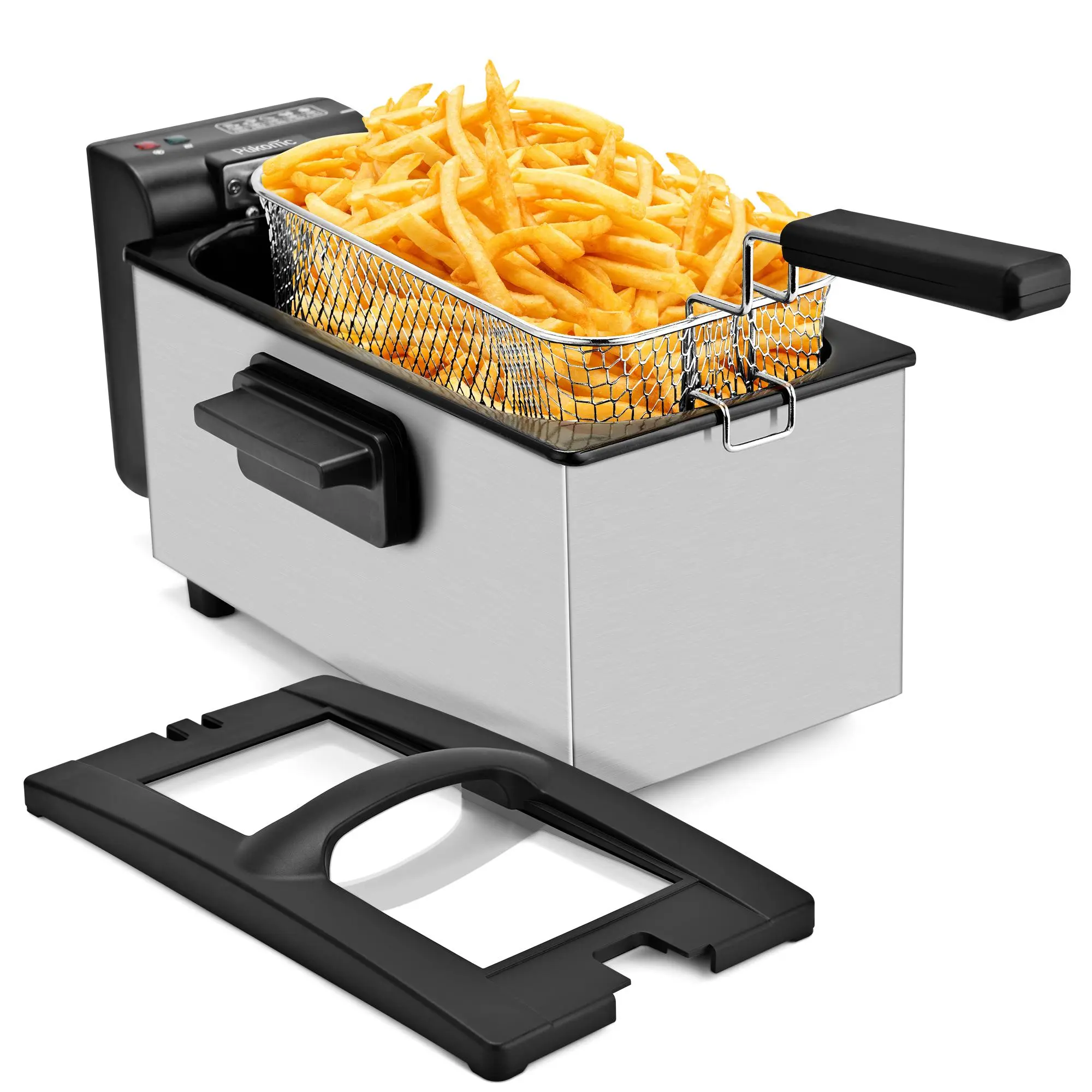 SUSTEAS 1500W Electric Deep Fryer with Temperature Control