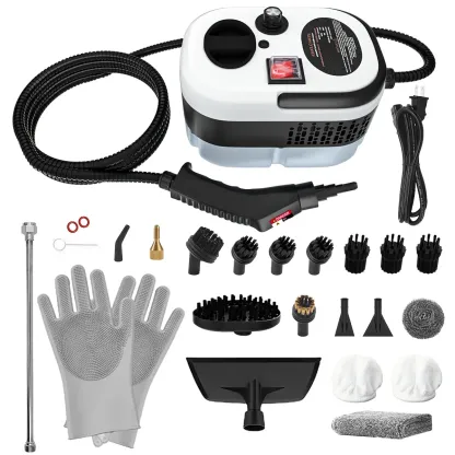 Limpiador a vapor portátil de 2500 W para cocina y limpieza detallada de automóviles