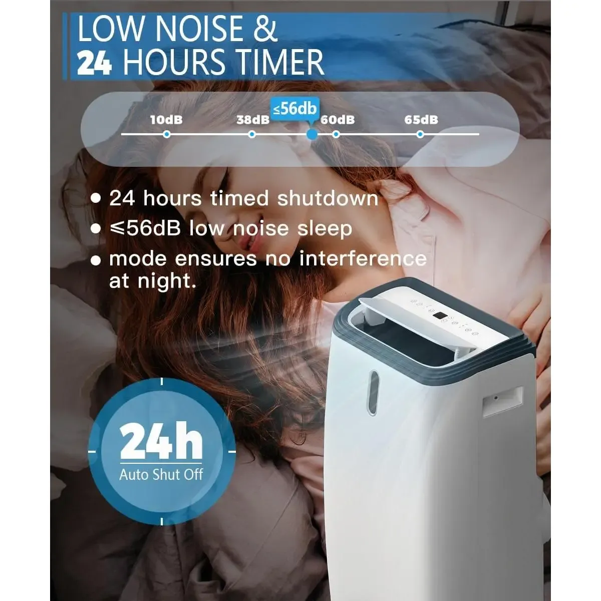 Aire acondicionado portátil de 12 000 a 14 000 BTU