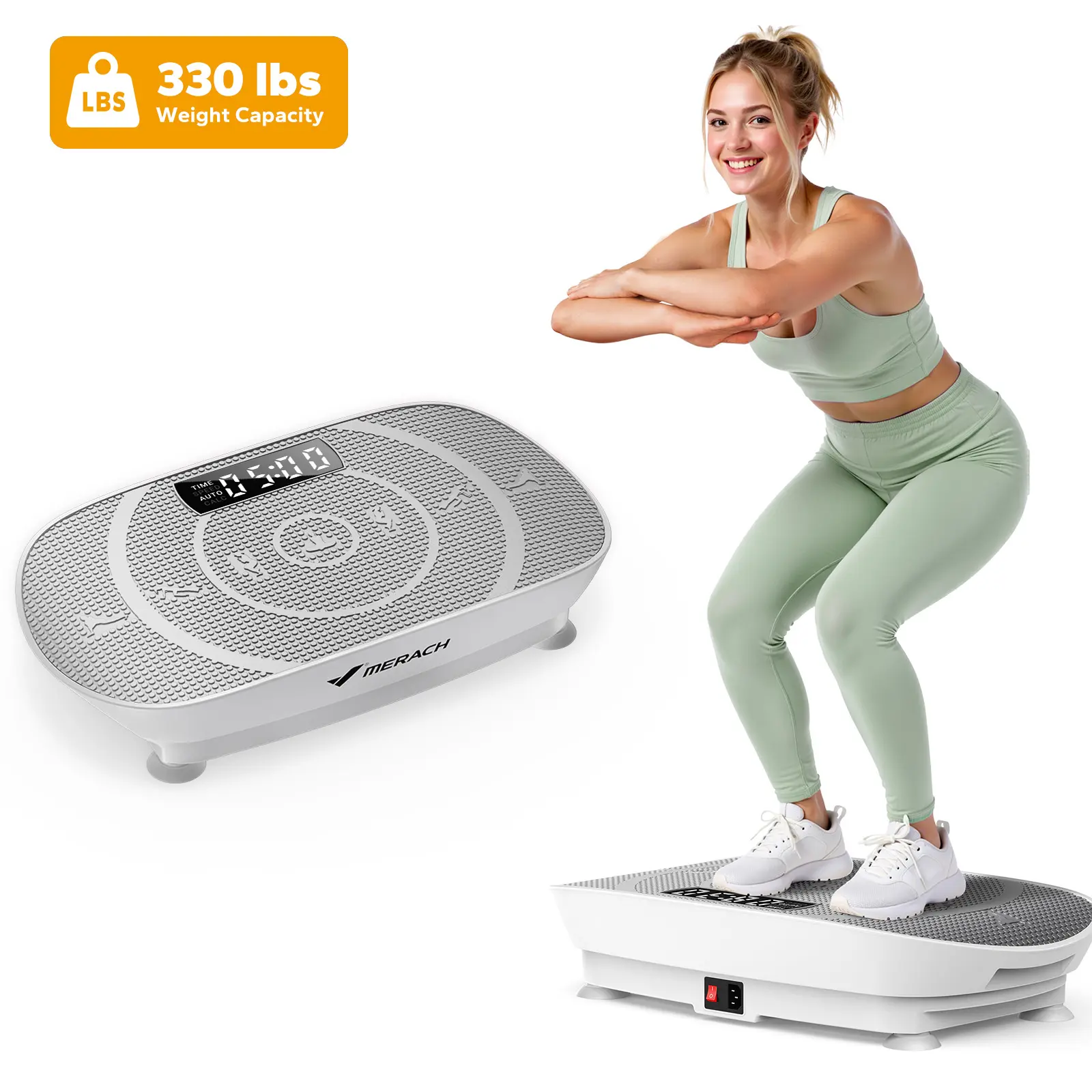 Plataforma vibratoria compacta: máquina de ejercicio