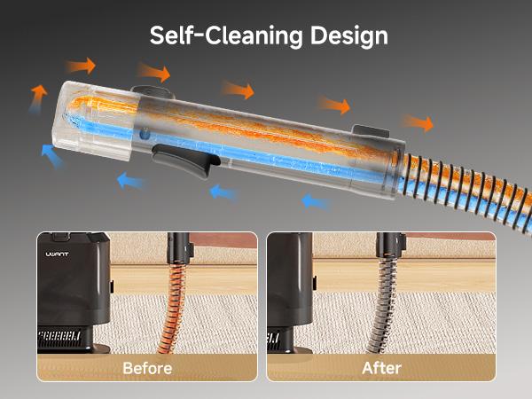 UWANT Steam Carpet Cleaner with 212&deg;F Steam & 140&deg;F Hot Water Mode, 18kPa Suction Upholstery Spot Cleaner for Car，Couch, Mattress, Pet Stains & Professional Deep Cleaning