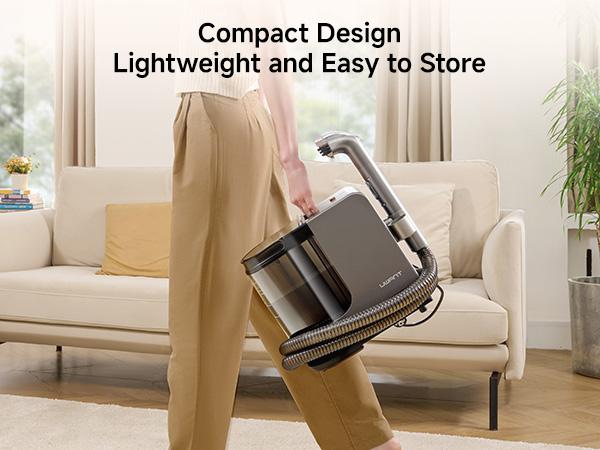 UWANT Steam Carpet Cleaner with 212&deg;F Steam & 140&deg;F Hot Water Mode, 18kPa Suction Upholstery Spot Cleaner for Car，Couch, Mattress, Pet Stains & Professional Deep Cleaning