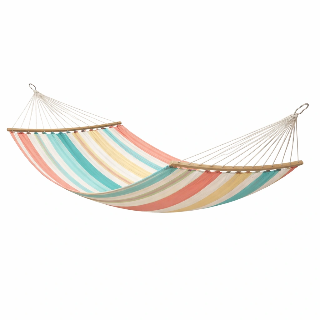 Hängematte Baumwolle Streifen Mehrfarbig-DECORELEVATIA