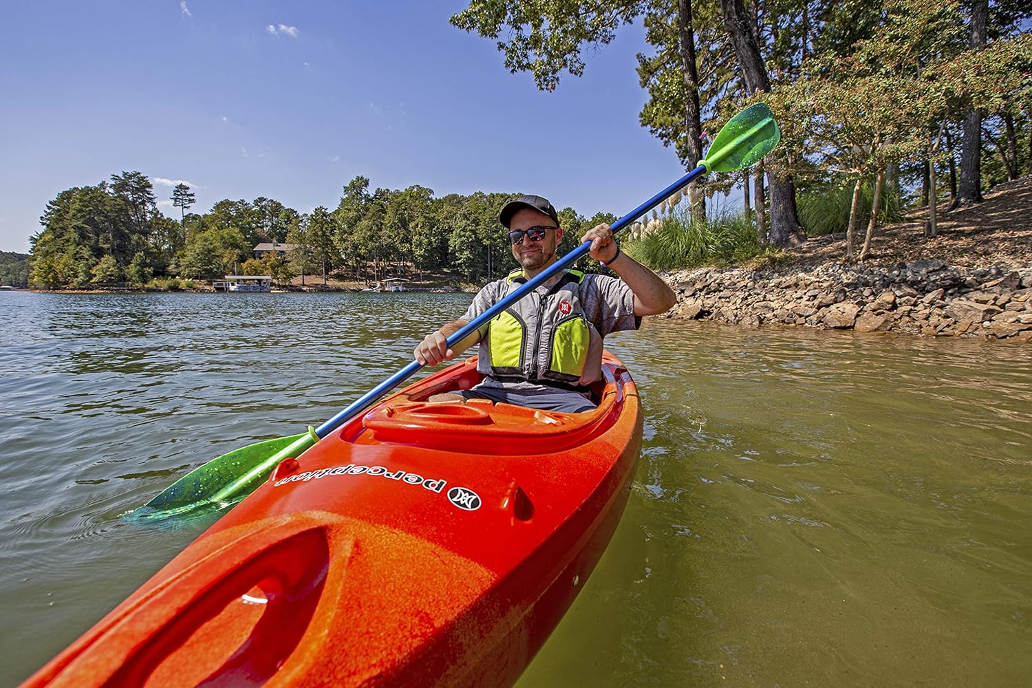 Fthtlash 9.5 | Sit Inside Kayak | Rod Holders and Rear Storage | 9' 6"