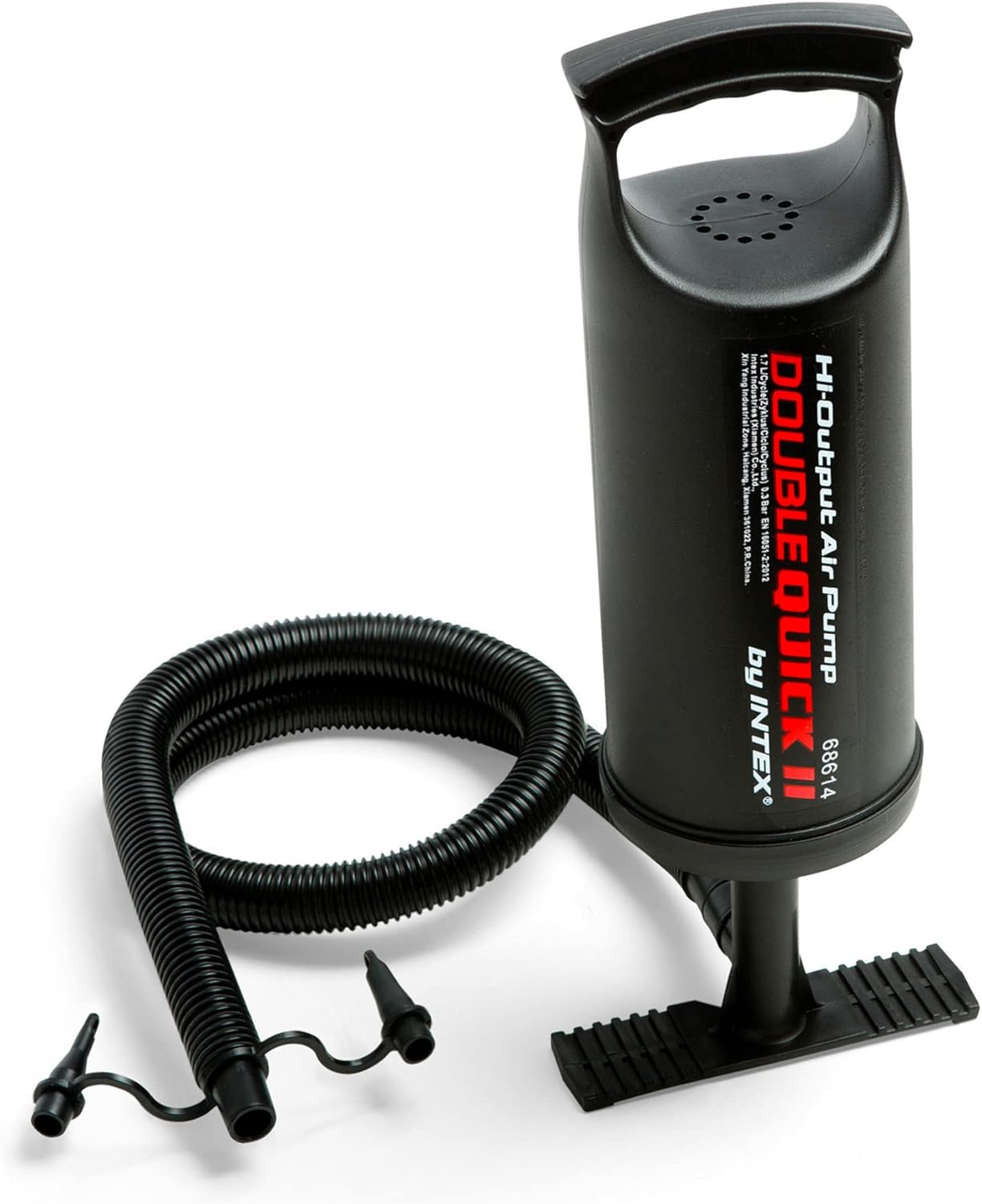 IthtNTEX Cththallenger Inflatable Kayak: Deluxe 86-inch Kayak Paddle and High-Output Pump – Super Strong PVC – Adjustable Seat with Backrest – Removable Tail Fin – Cargo Storage Net