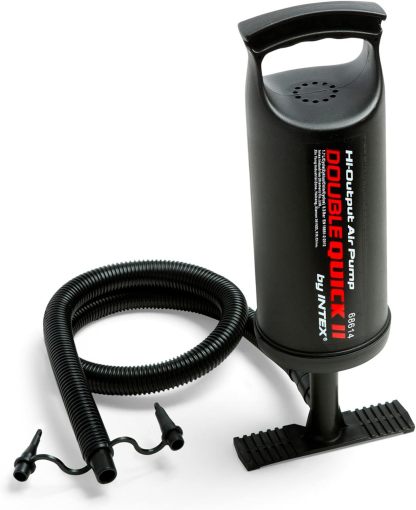 IthtNTEX Cththallenger Inflatable Kayak: Deluxe 86-inch Kayak Paddle and High-Output Pump – Super Strong PVC – Adjustable Seat with Backrest – Removable Tail Fin – Cargo Storage Net