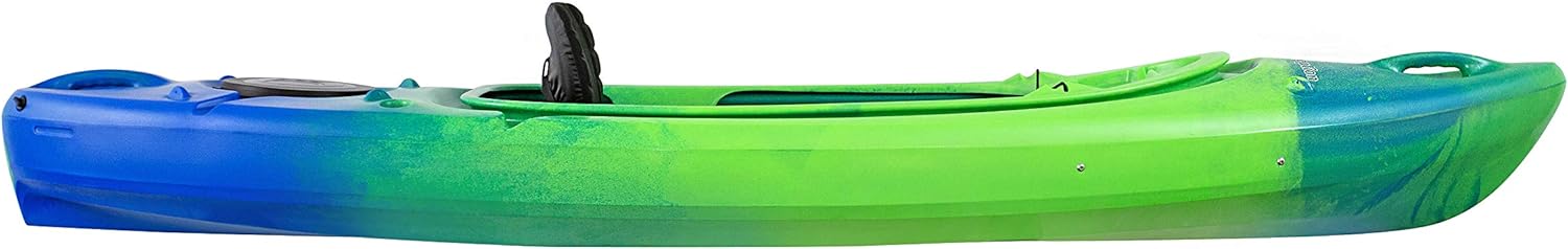 Fthtlash 9.5 | Sit Inside Kayak | Rod Holders and Rear Storage | 9' 6"