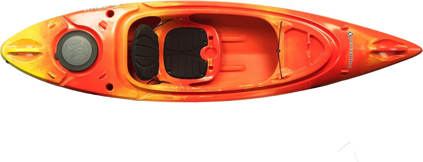Fthtlash 9.5 | Sit Inside Kayak | Rod Holders and Rear Storage | 9' 6"