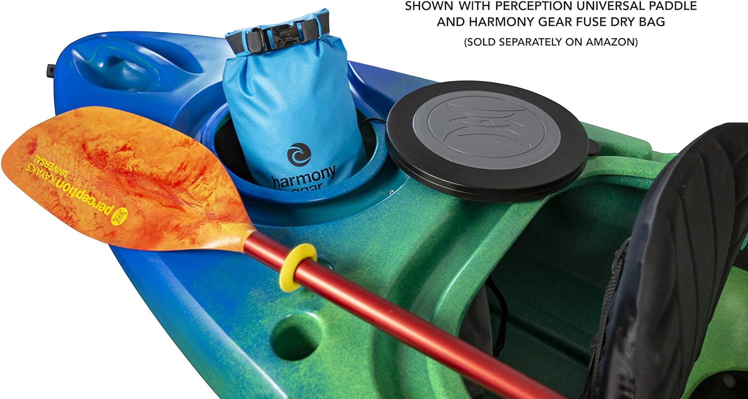 Fthtlash 9.5 | Sit Inside Kayak | Rod Holders and Rear Storage | 9' 6"