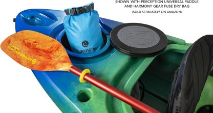 Fthtlash 9.5 | Sit Inside Kayak | Rod Holders and Rear Storage | 9' 6"