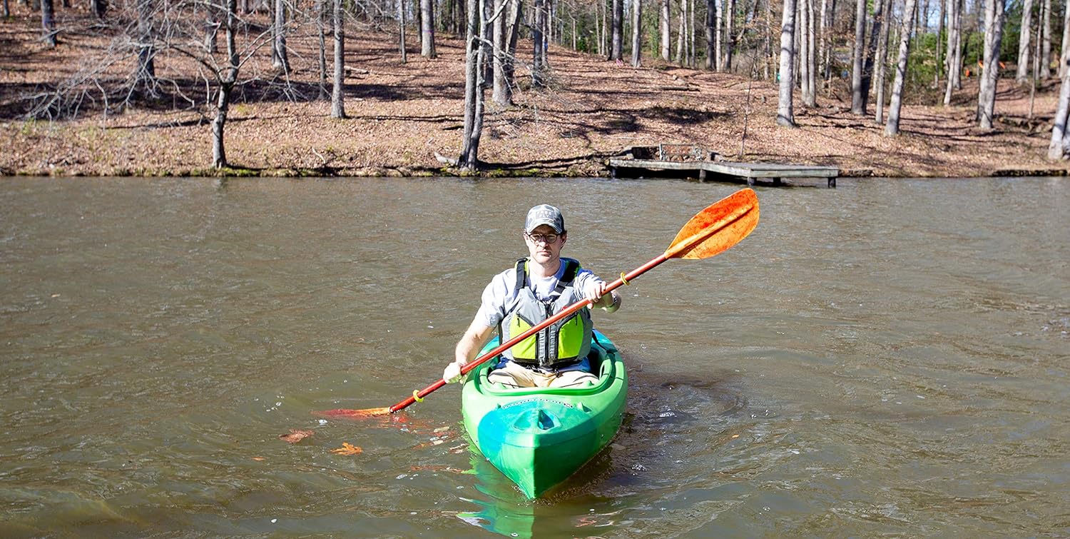 Fthtlash 9.5 | Sit Inside Kayak | Rod Holders and Rear Storage | 9' 6"