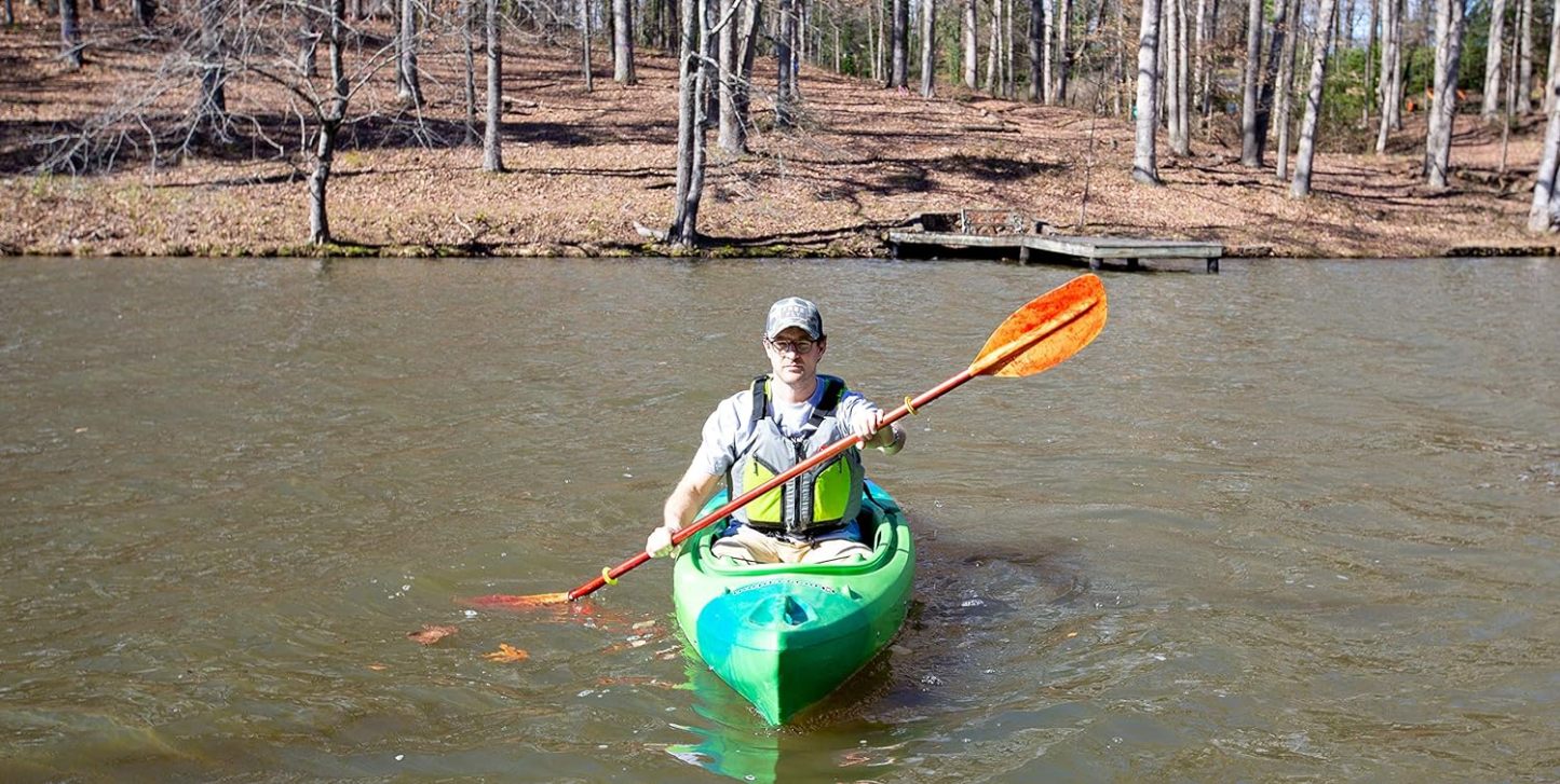 Fthtlash 9.5 | Sit Inside Kayak | Rod Holders and Rear Storage | 9' 6"