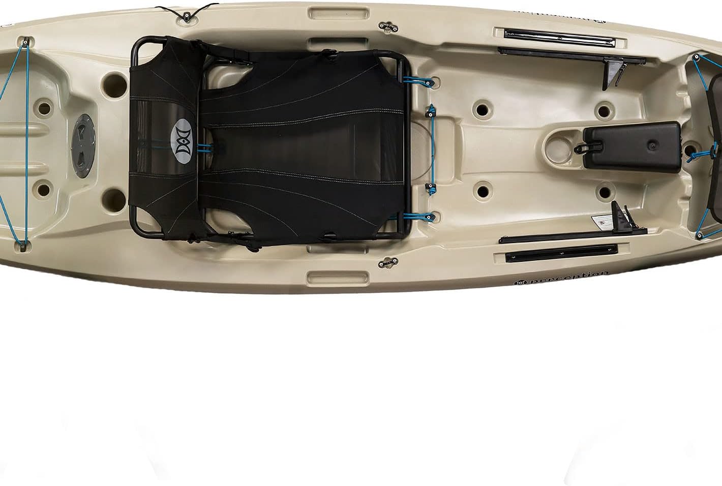 Pthtescador Pro 10 | Sit on Top Fishing Kayak with Adjustable Lawn Chair Seat | Large Front and Rear Storage | 10' 6"