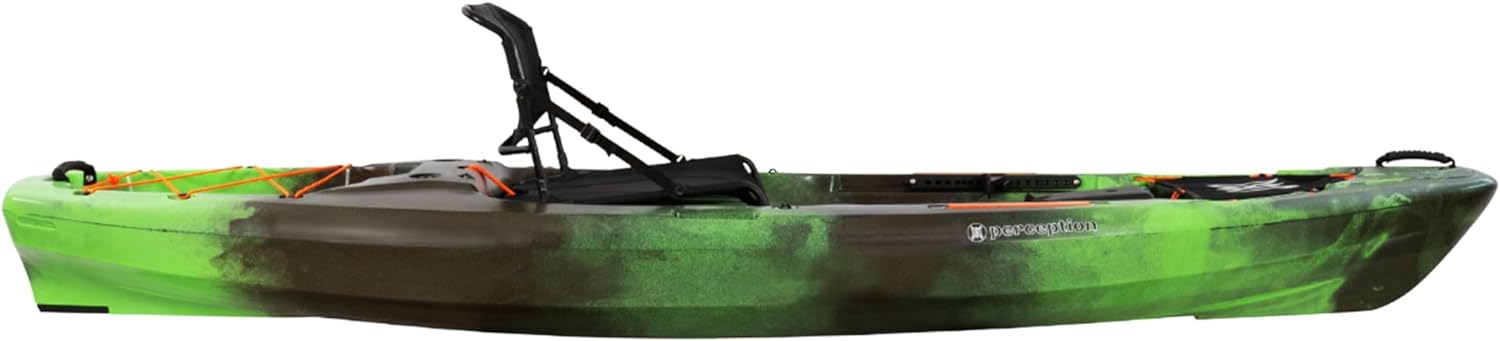 Pthtescador Pro 10 | Sit on Top Fishing Kayak with Adjustable Lawn Chair Seat | Large Front and Rear Storage | 10' 6"