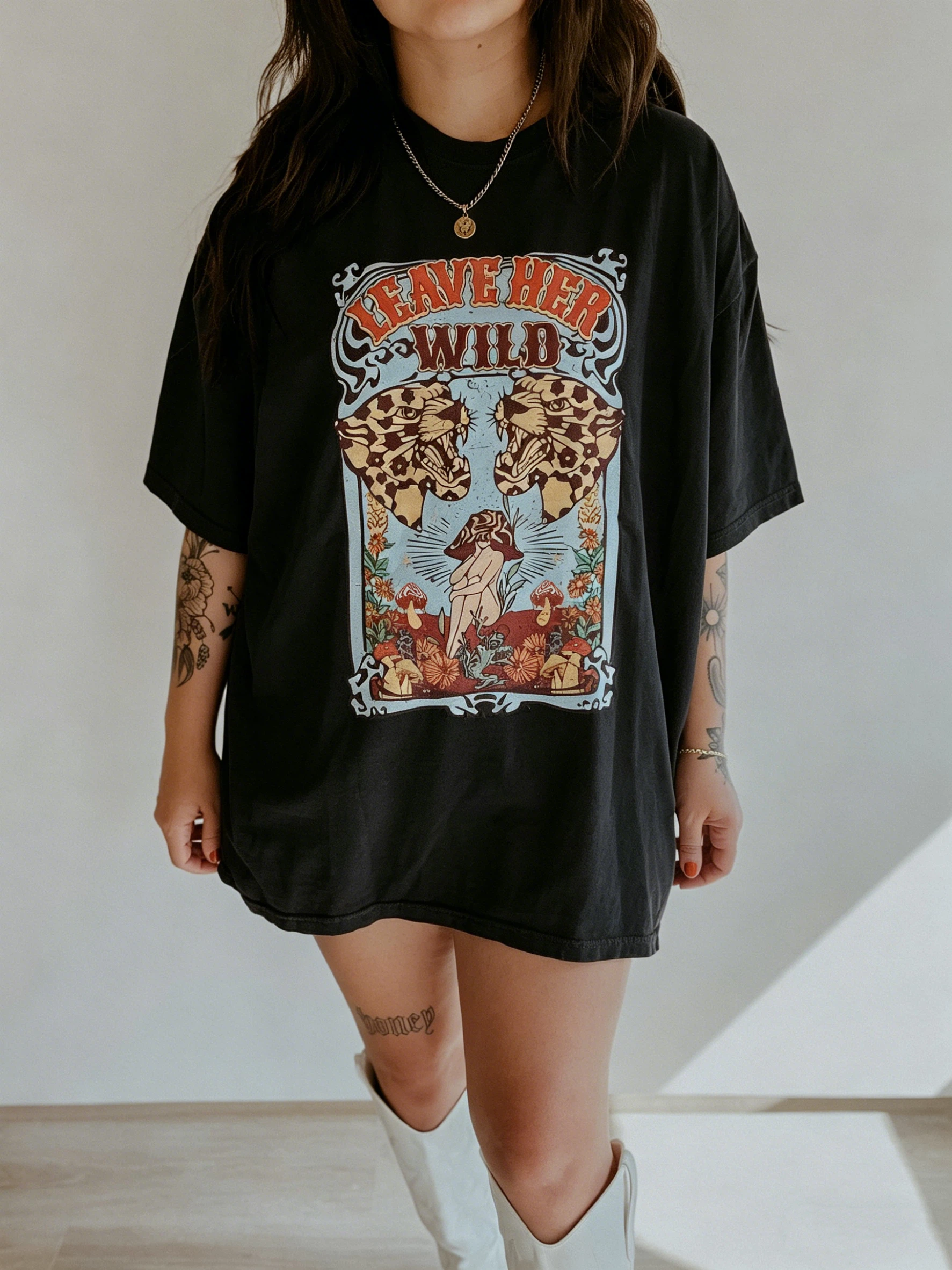 Leave Her Wild Tee